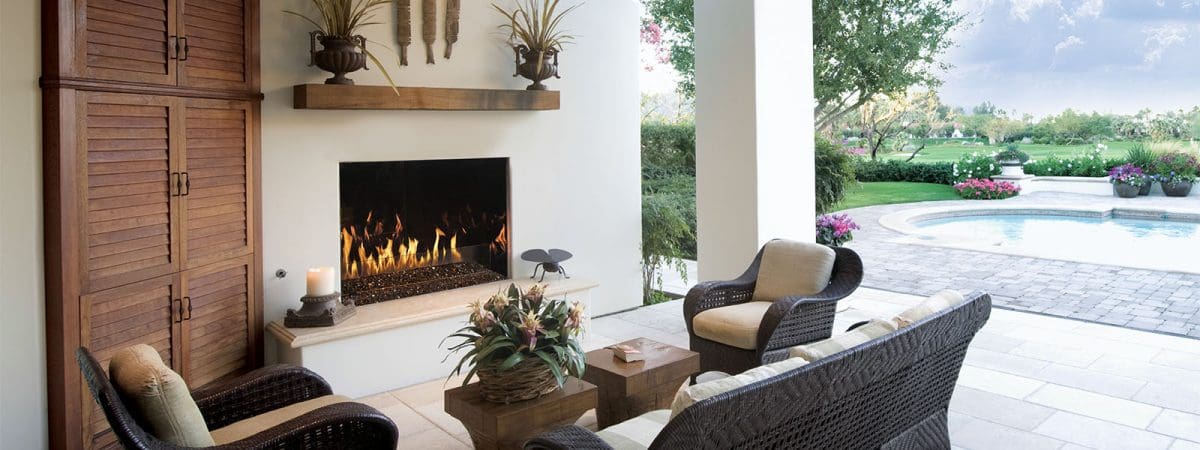 Fire Garden - 4024 Outdoor Linear Gas Fireplaces
