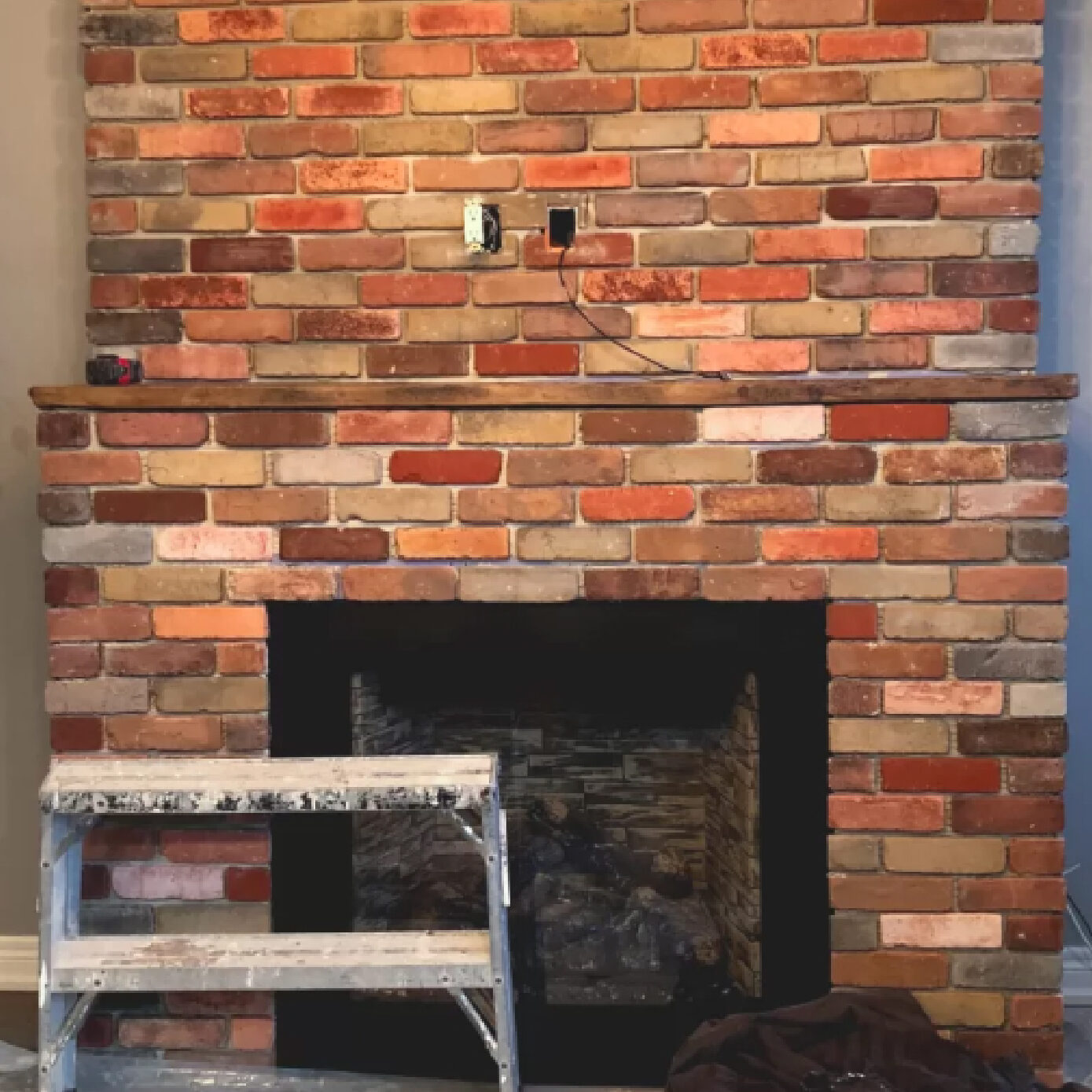 Convert wood fireplace to gas fireplace
