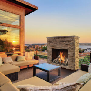 Fire Garden - 4035 Outdoor Traditional Gas Fireplace