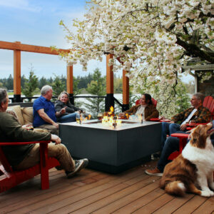 Fire Garden - Chat Table